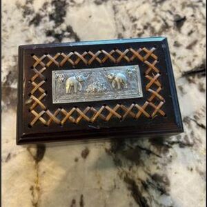 Decorative wooden box